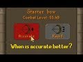 Accurate vs Rapid - Ranged Attack Styles OSRS