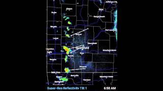 Morning Radar for S.W Missouri   #mowx #ozarkswx #arwx
