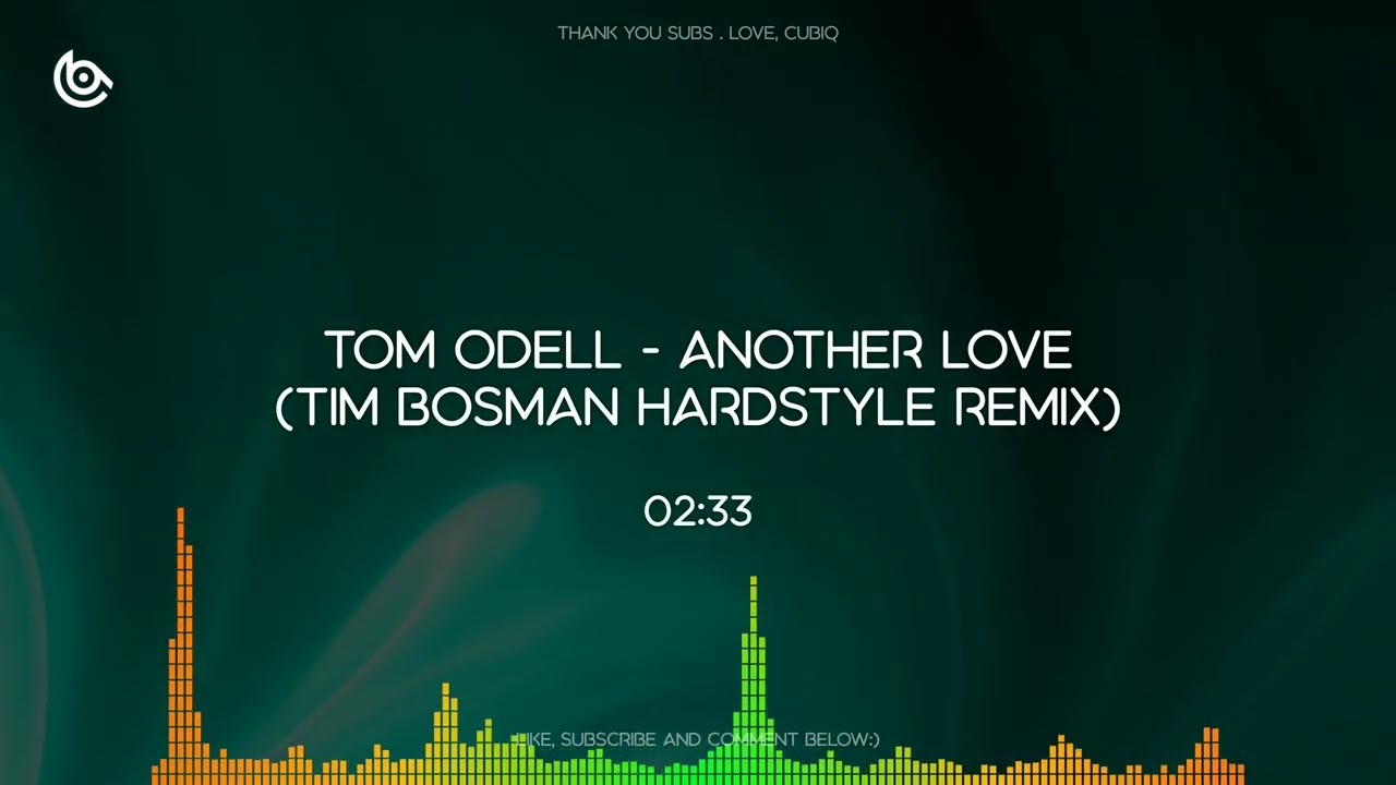 Tom Odell-Another Love (Tim Bosman Hardstyle Remix) #trending #trend #tiktok #tiktokviral #timbosman