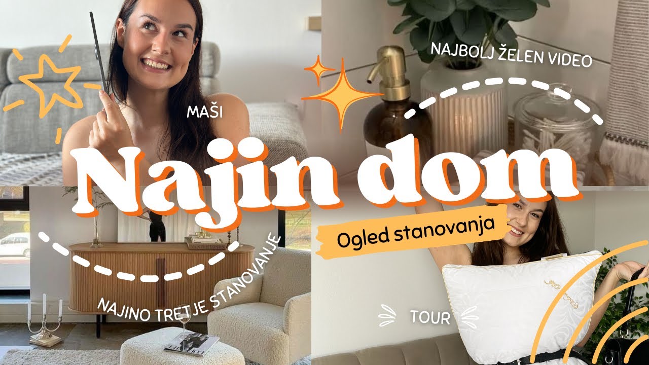 NAJINO STANOVANJE | TOUR | MAŠA KOVAČ😍✨🥹