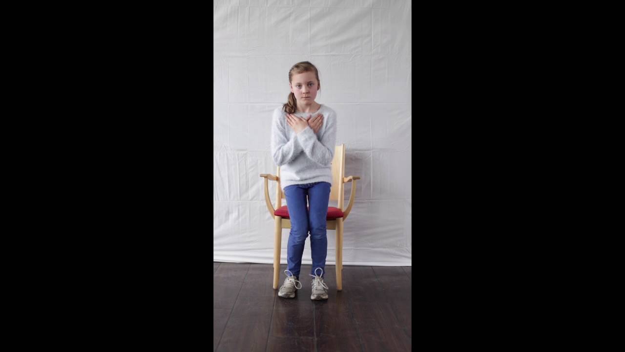 9 Benböj på stol - YouTube