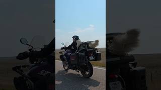 Tips for riding in heavy winds or at high speed with your copilot