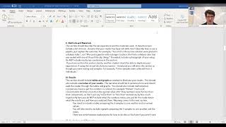 Urinalysis writing assignment instructions