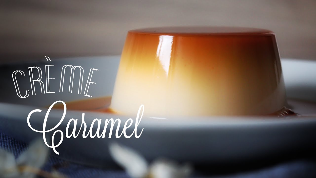 Веган Крем Карамель Флан - без яиц, без молочных продуктов - супер просто! (не содержит глютен)