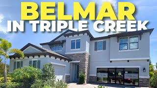 The Belmar Floorplan in Triple Creek located at Westbay | Riverview, Florida