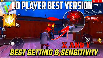 Ld player New Version 3.113🔥 | Best Headshot Sensitivity Settings😱