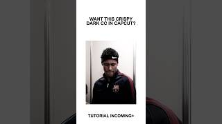 Dark CC Tutorial CapCut