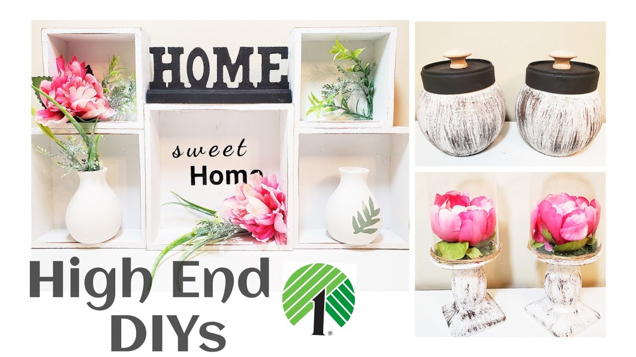 High End Dollar Tree DIYs/ Home decor 2021 YouTube