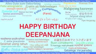Deepanjana   Languages Idiomas - Happy Birthday