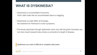 Webinar: "Dyskinesia: What to Do about Moving Too Much" January 2016
