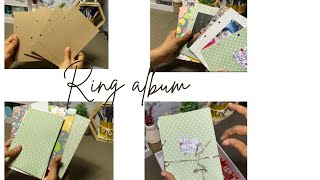 Ring album making easy | malayalam | creative craft