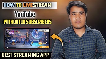 How to livestream on youtube without 1K subscribers।best livestreaming app। Technical Mohit Shukla।।