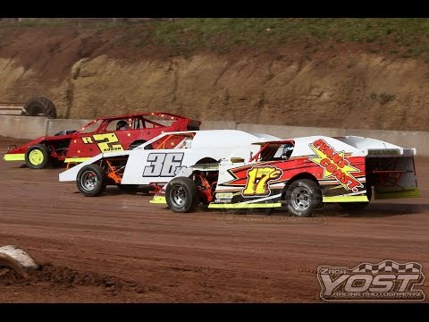 I-77 Speedway April 9 2017 AMRA Modified Heat Race - JP Roberts Wins ...