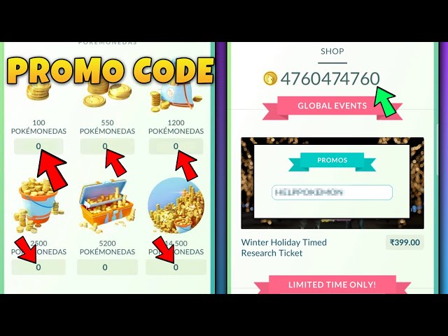 Free Pokemon go Promo Codes List May 2019, Actively verified and 100%  Working Pokemon go Promo Codes