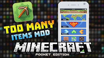 TOO MANY ITEMS MOD in 0.13.0!!! - MCPE Master Update - Minecraft PE (Pocket Edition)