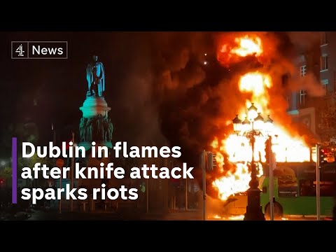 Dublin riots: Irish