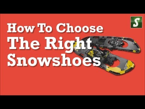 Como escolher Snowshoes