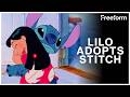 Lilo Adopts Stitch from the Dog Shelter | Lilo &amp; Stitch | Freeform