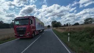 ASMR Bus Ride Through Green Germany | Sunny Roads, Autobahn & Countryside Ambience