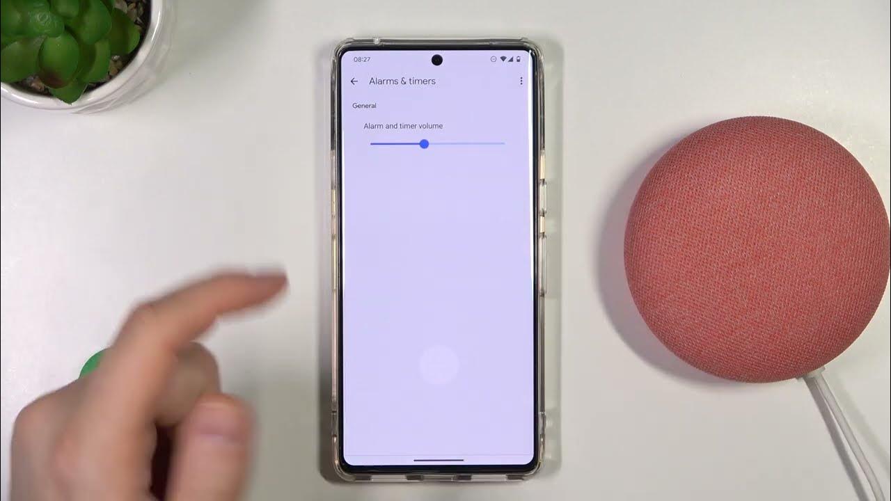How to Change Alarm & Timer Volume Level on Google Nest Mini? YouTube
