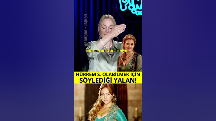 Meryem Uzerli'nin Hürrem Sultan Olabilmek İçin Söylediği Yalan!