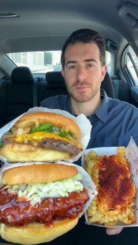 Shake Shack Korean BBQ Burger \u0026 Fried Chicken Sandwich