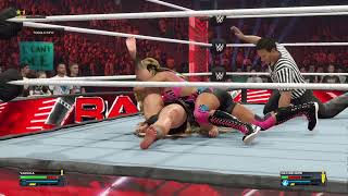 WWE RAW 2K24 MAXXINE DUPRI VS VALHALLA EPISODE 1: 