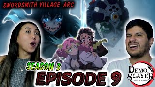 MUICHIRO VS GYOKKO !!  |  DEMON SLAYER [鬼滅の刃]  3x9  -  SWORDSMITH VILLAGE ARC  -  REACTION