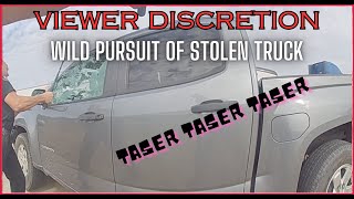 ❗️PURSUIT on stolen truck nearly hits Police Officers - Multiple TASER deployments (Little Rock)