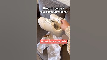 Flip the script on your unboxing videos with this simple trick 🔄✨ #tutorial #videoleap