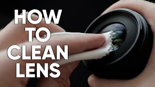 How to Clean Camera Lenses