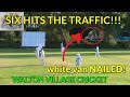 Big six hits the traffic everyone is running themselves out big hitting  walton village cricket