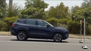 Tata Harrier EV AEB Testing | Harrier EV Autonomous emergency braking (AEB) Test