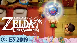 Zelda: Link's Awakening Dungeon Live Gameplay Demo | E3 2019