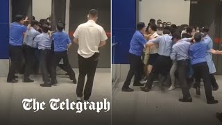 video: Watch: Ikea shoppers scramble to escape as Shanghai store placed on flash lockdown