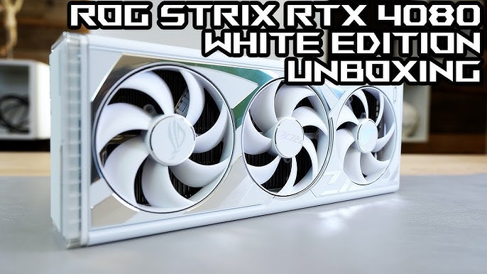 ASUS goes all white for ROG Strix RTX 4080/4090