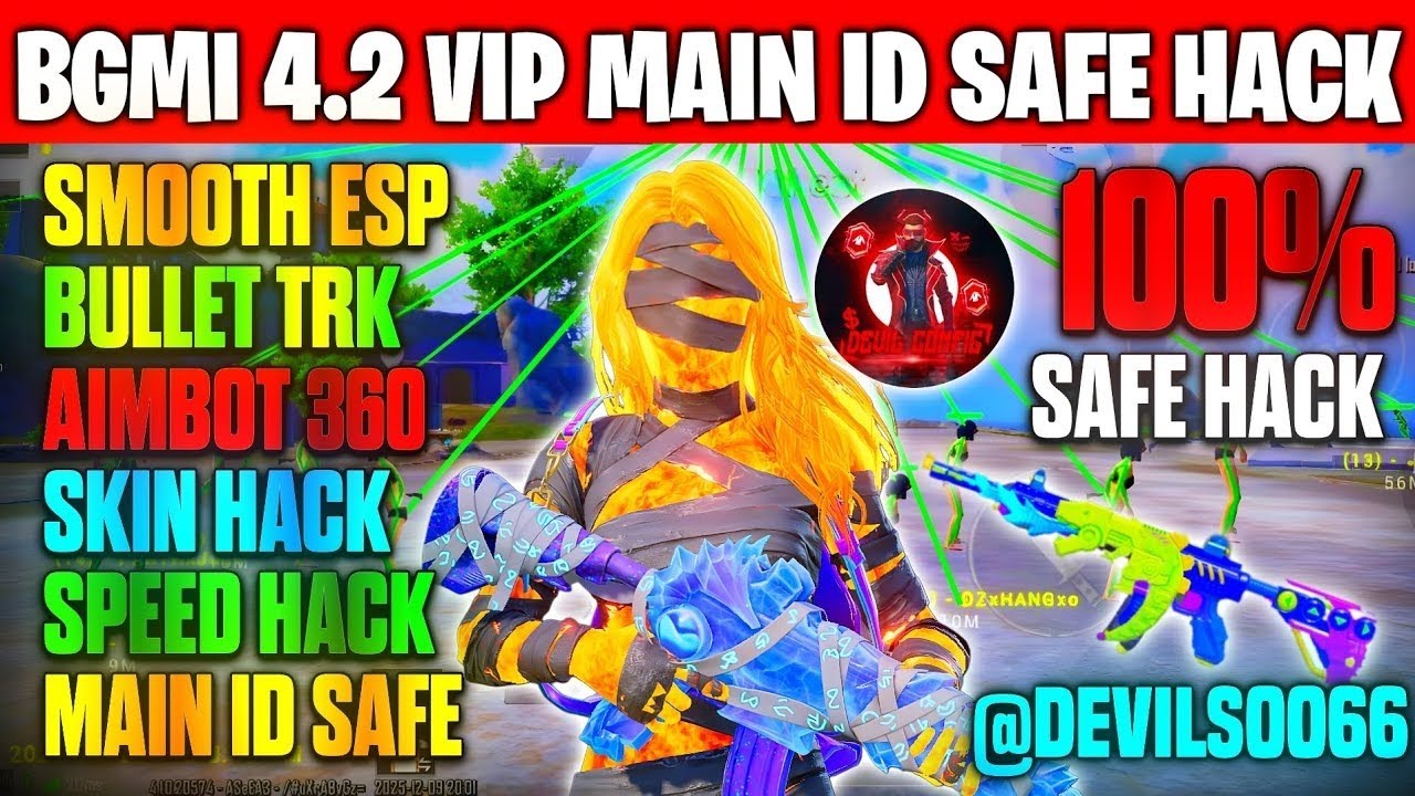 BGMI HACK 4.2 | BGMI 4.2 MOD APK | BGMI ESP HACK | BGMI NEW HACK TODAY | HOW TO HACK BGMI HACK