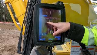 Digging to a 3D Polyline for Utility Excavation