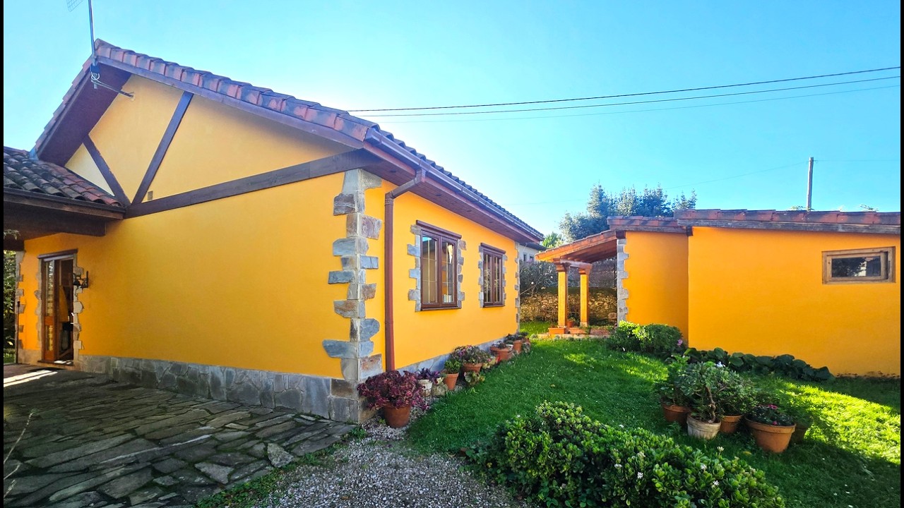 Encantadora Casa en Pesues con cenador y barbacoa en el jardín - Val de San Vicente