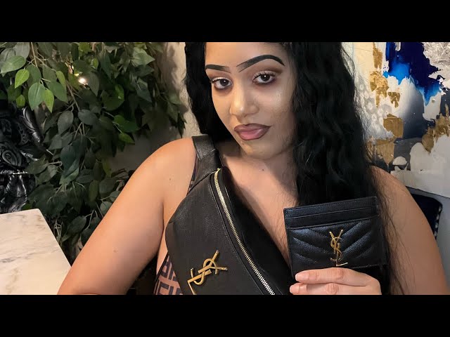 YSL Saint Laurent Belt Bag and Card Holder Review 