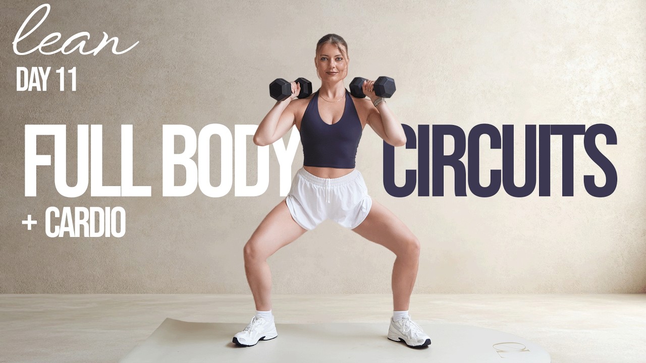 40 MIN FULL BODY STRENGTH & CARDIO CIRCUITS WORKOUT- Metabolism Boosting