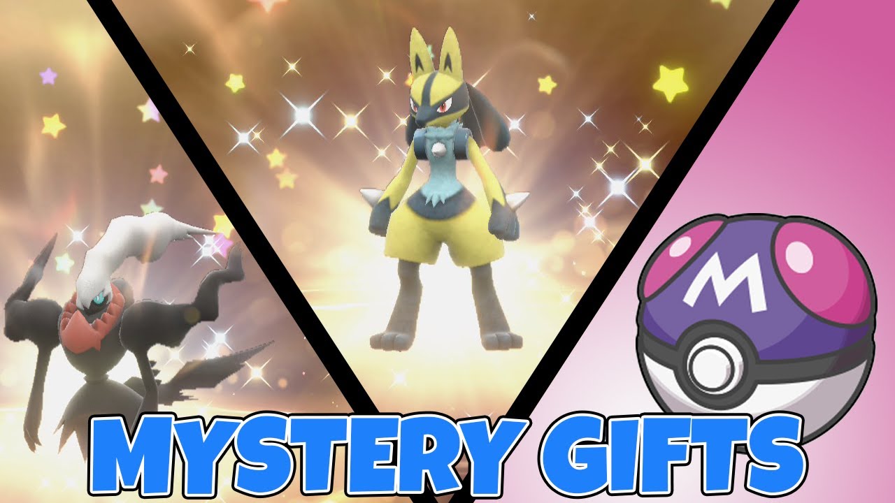 SHINY Lucario & MYTHICAL Darkrai Mystery Gift Codes ▻ Pokemon Scarlet &  Violet 