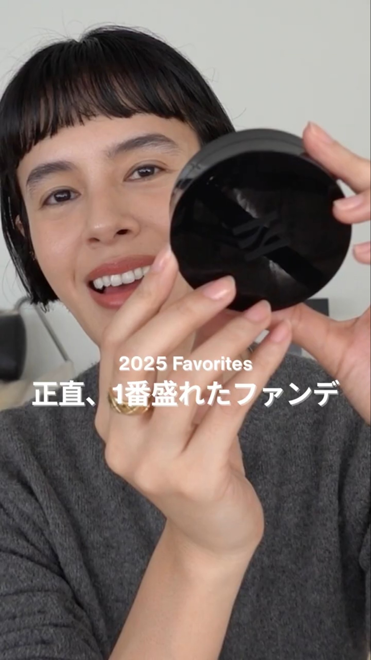 クッションメークファンデ　リップスティック I highly recommend this product to my friends 💁🏻‍♀️❤️ I'm