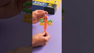 DIY Beaded Dragonfly Keychain! 🧡 Retro Craft Kit Tutorial