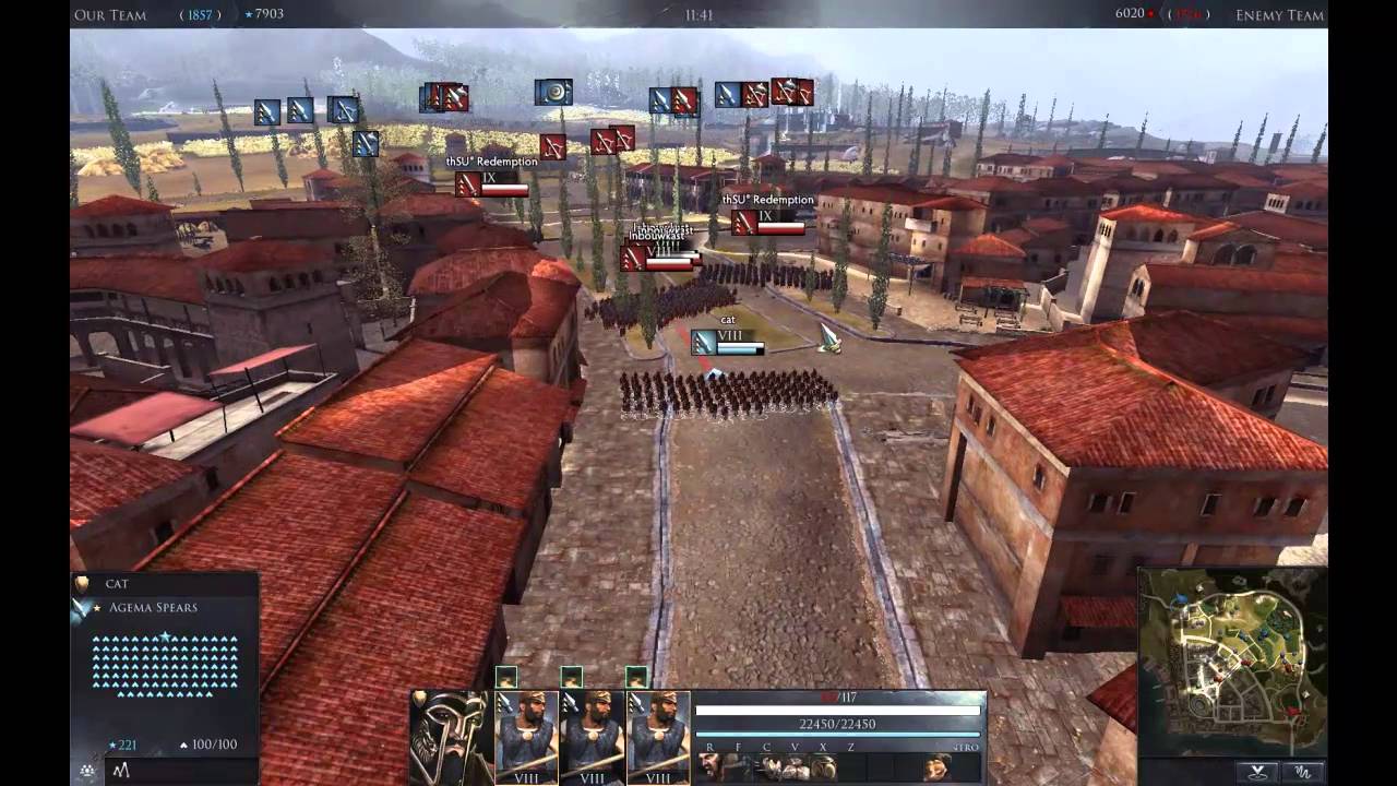 romeo Total War Arena (127)Приятный катафракт и чудесные мечники.(Beta)