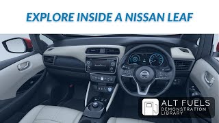 How to drive a Nissan Leaf: Interior Controls