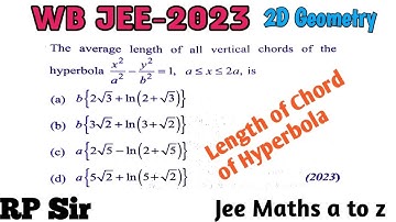 The average length of all vertical chords of the hyperbola x^2/a^2-y^2/b^2=1 is given by