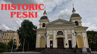 Saint Petersburg, Russia 🇷🇺 | Historic Peski Walking Tour | Hidden Streets to Bolsheokhtinsky Bridge