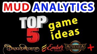 MUDs analytics: top 5 problems of game design ⚡@ igroglaz
