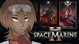 【Space Marine 2】 First Time Trying Lethal Difficulty - Can We Survive?